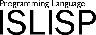 Programming Language ISLISP